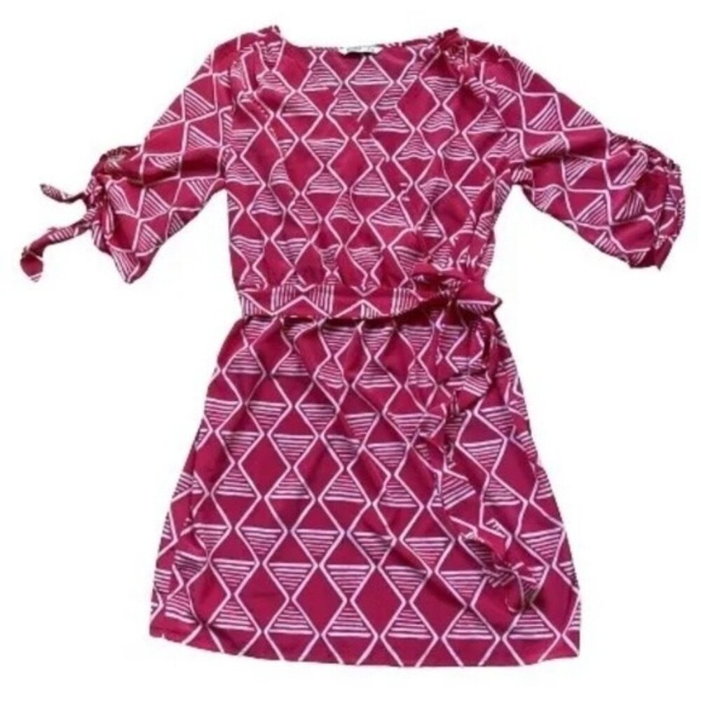 Old Navy Red & White Printed Dress – Women’s Size Medium (NWOT)